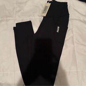 Kith Black Enhance Full-Length Leggings